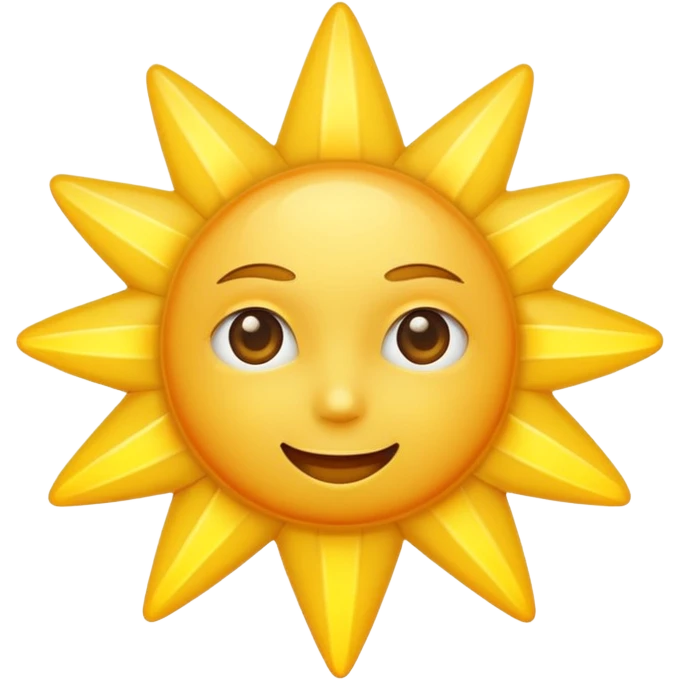 star SUN emoji