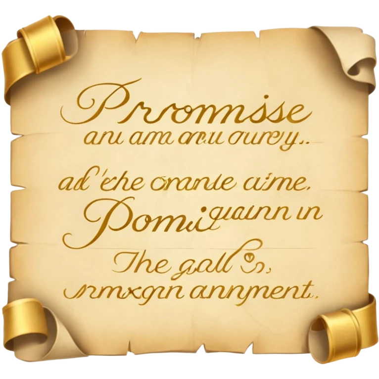 promise emoji