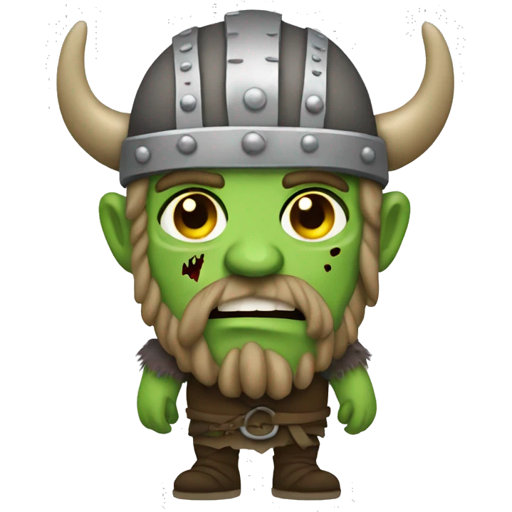 Viking zombie emoji