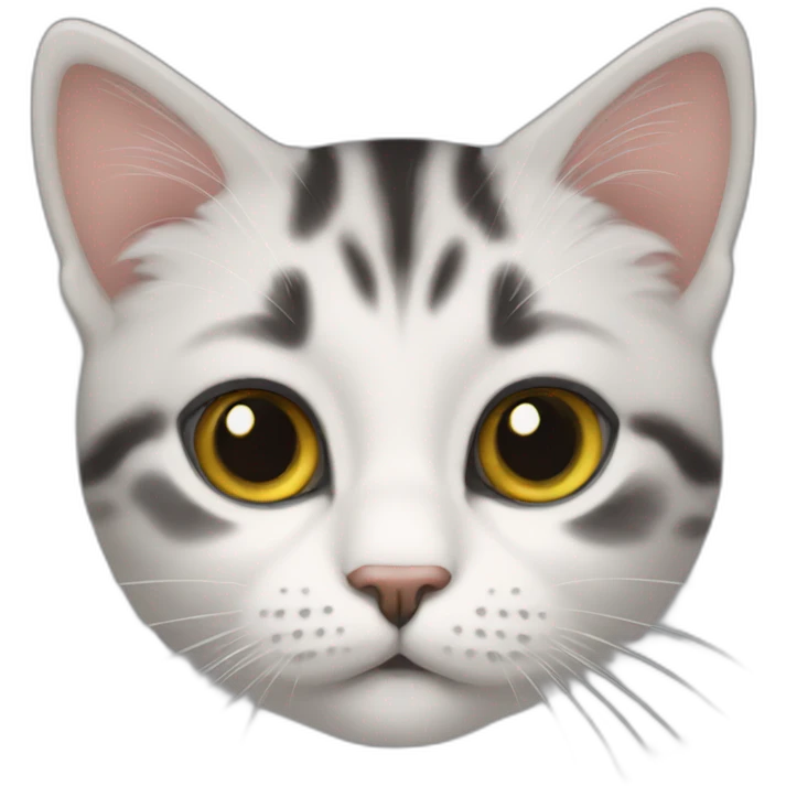 Un chaton emoji