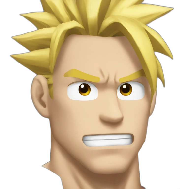 All might hero motivated emoji