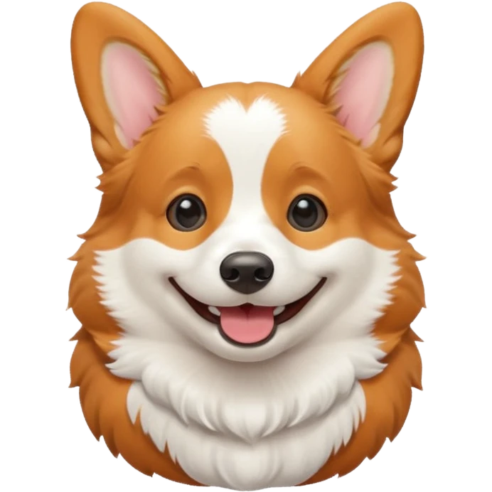 Corgi muy feliz emoji