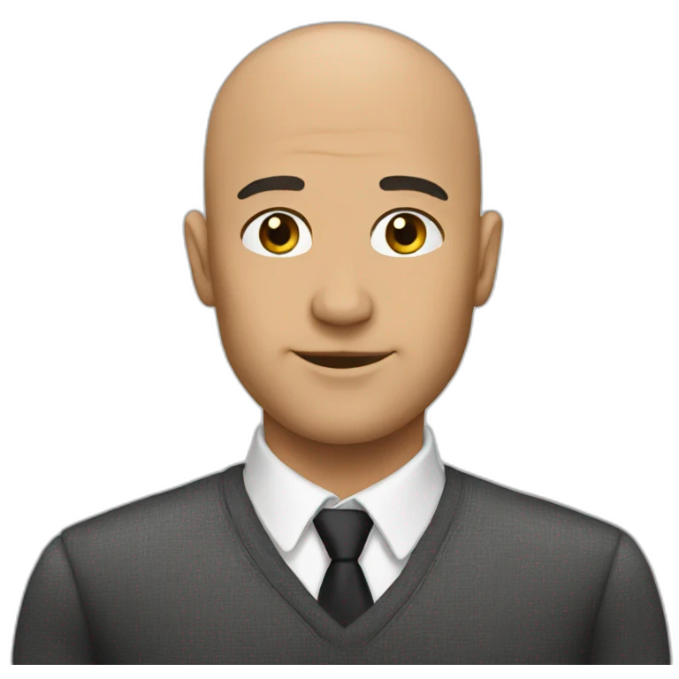 Bald Wednesday emoji