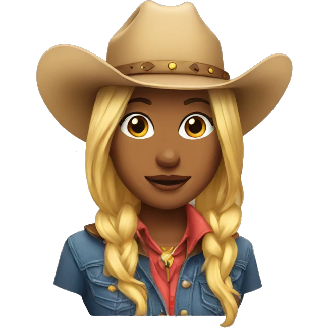 Cowgirl emoji