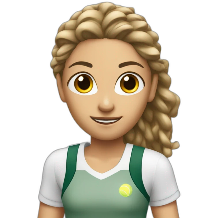 tennis player arantxa sanchez vicario emoji