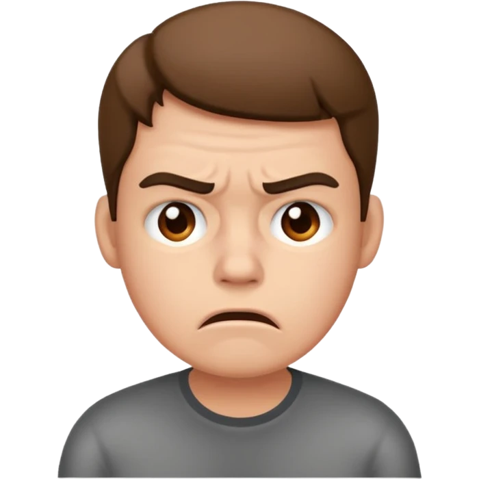 frustrated  emoji