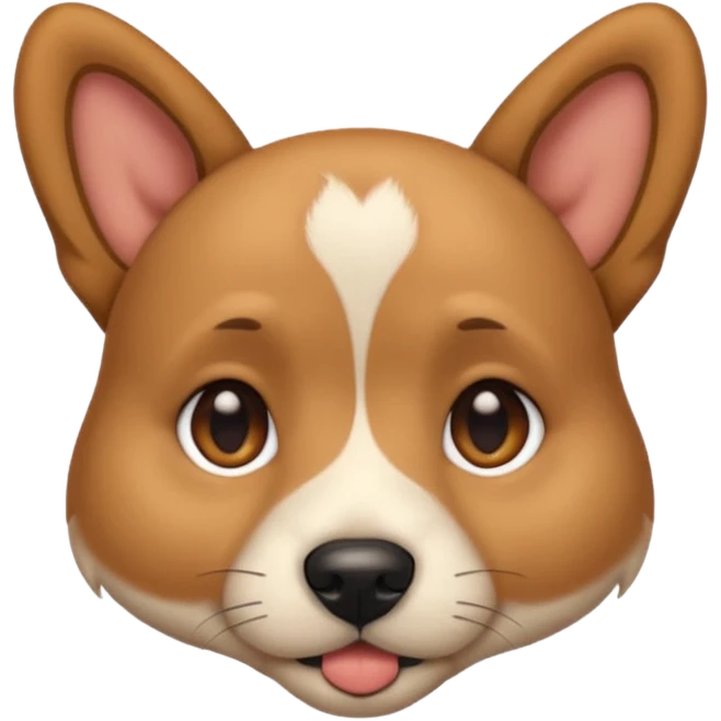 dog with ear piercing  emoji