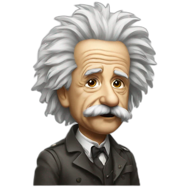 Einstein punk emoji