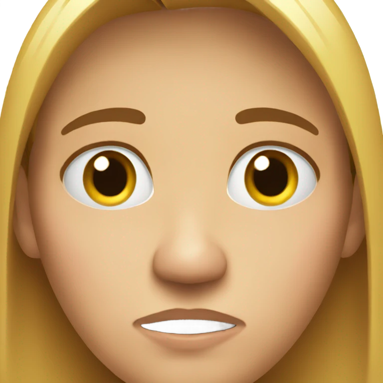 Person glaring at you from the side emoji