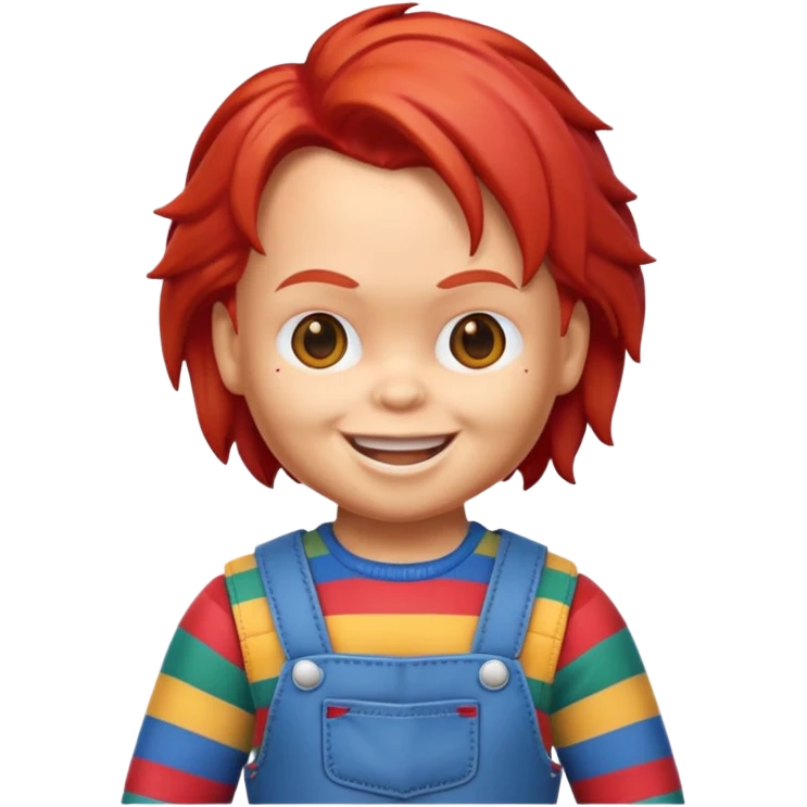 Un emojin de chuky emoji