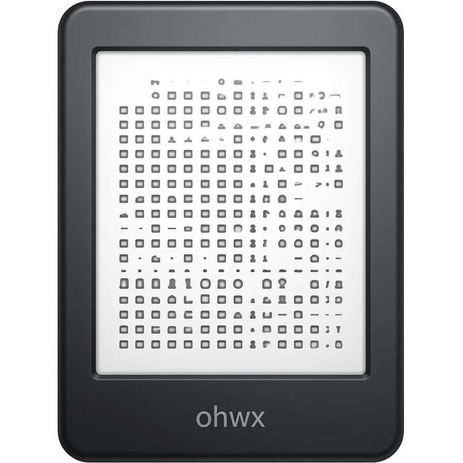 Black Kindle emoji