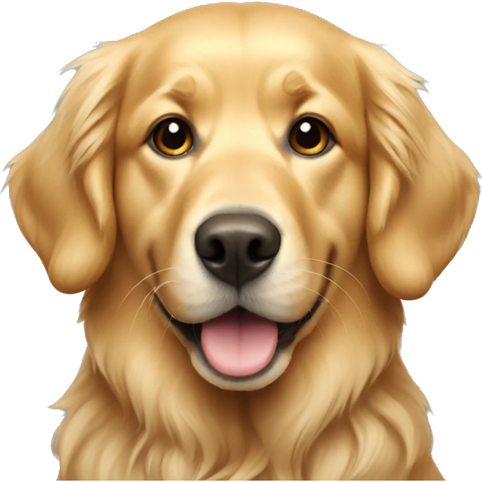 Golden retriever  emoji
