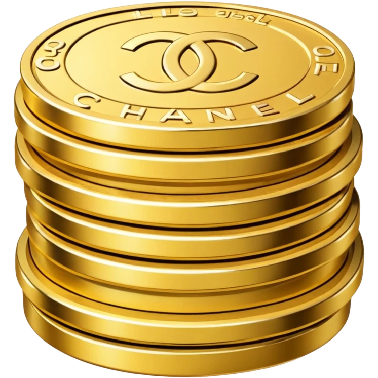 chanel coins stack emoji