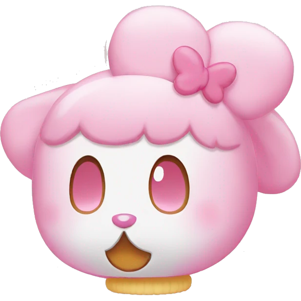 My Melody emoji emoji