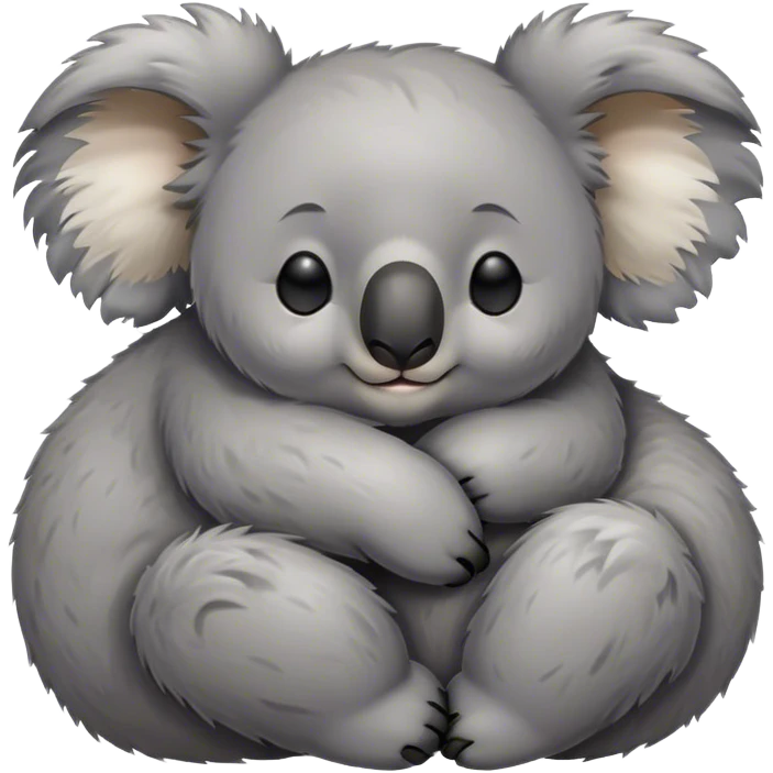 Koala sleeping emoji