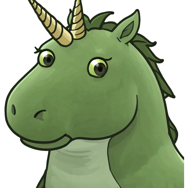 Unicorn at a princess castle emoji