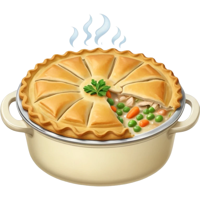 chicken pot pie emoji