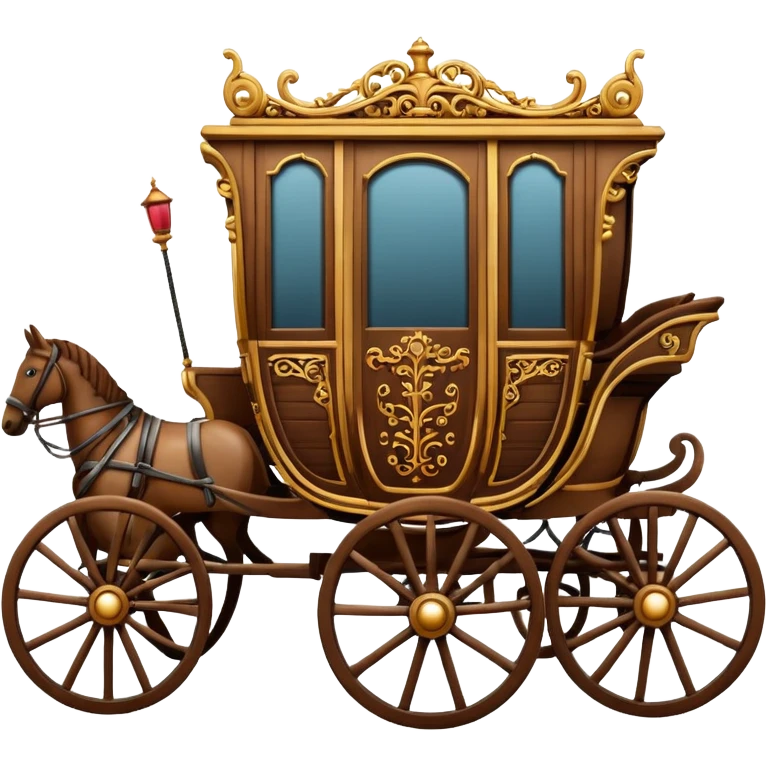 Horse carriage emoji