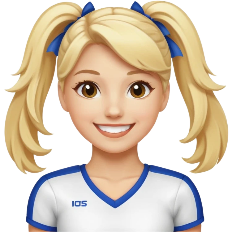 cheerleader  emoji