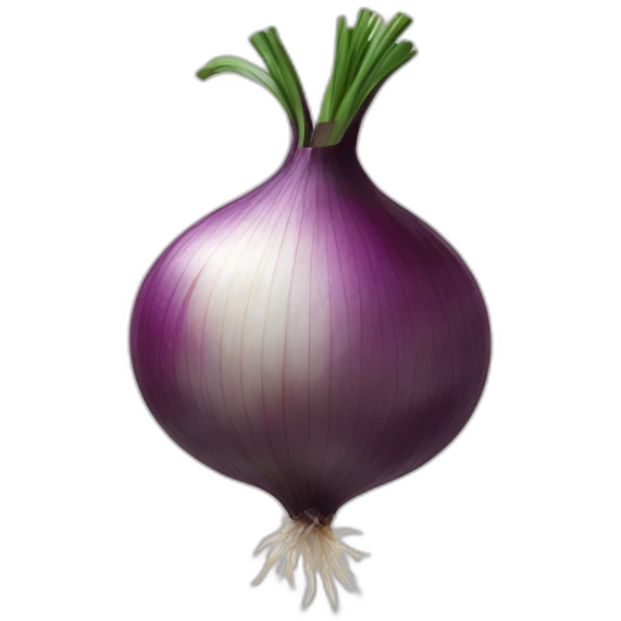 onion with matrix letters emoji
