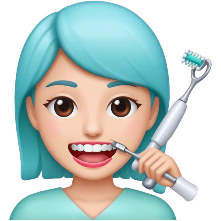 
Dental woman emoji