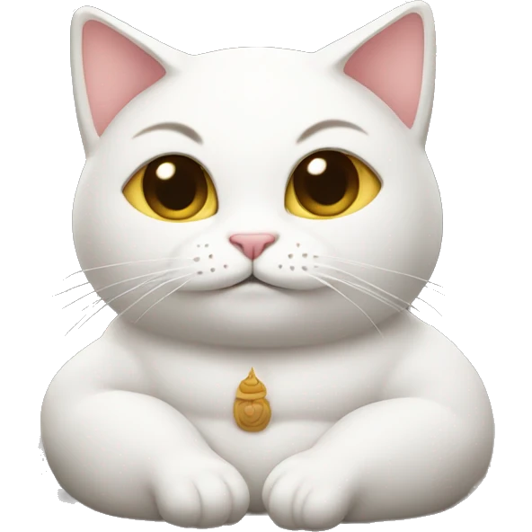zen cat emoji