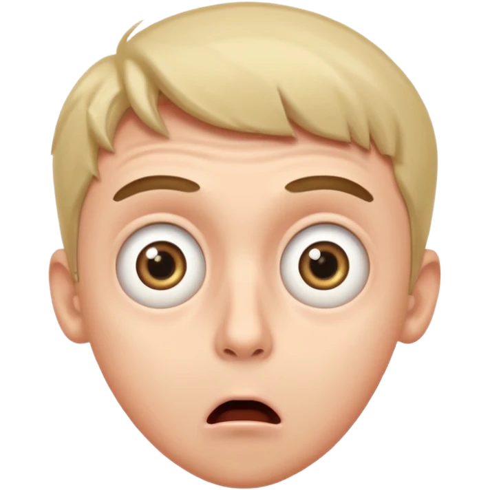 astonished man emoji