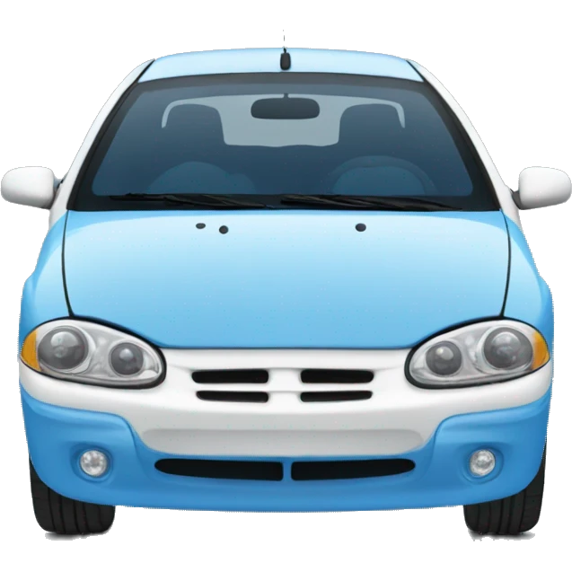 Blue Dodge neon svt emoji