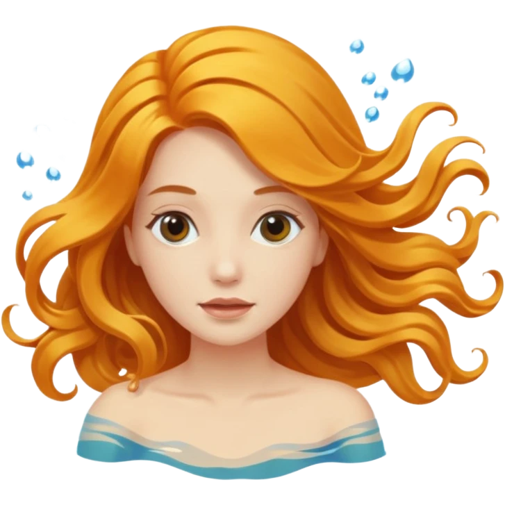 Underwater woman emoji