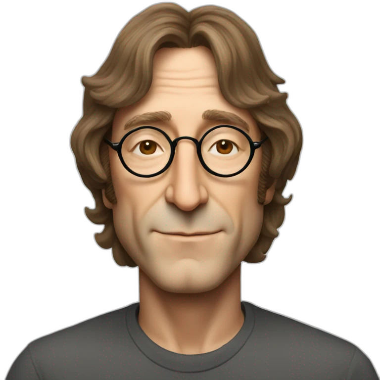 John Lennon emoji