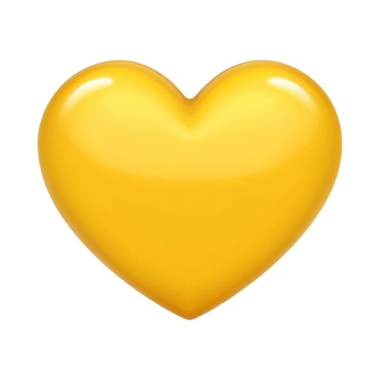 Coraçao Amarelo emoji