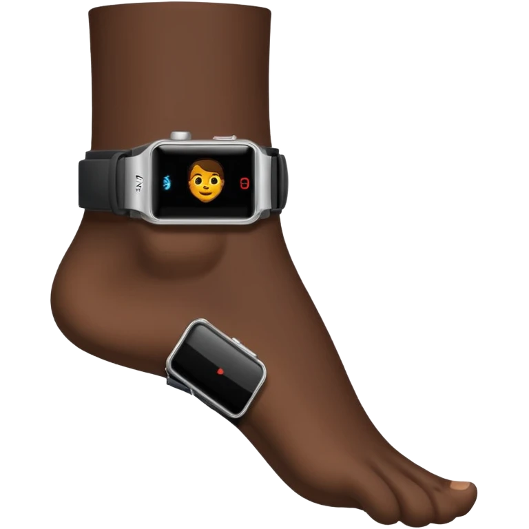 Ankle monitor felon emoji