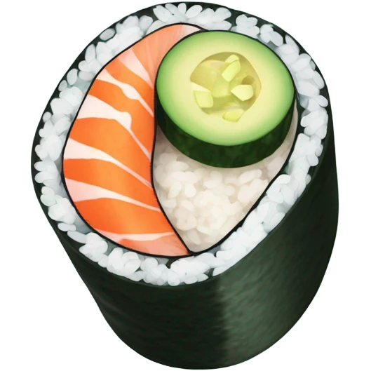 Sushi roll emoji