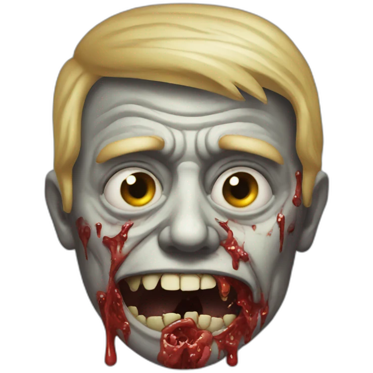 Zombie Trump emoji