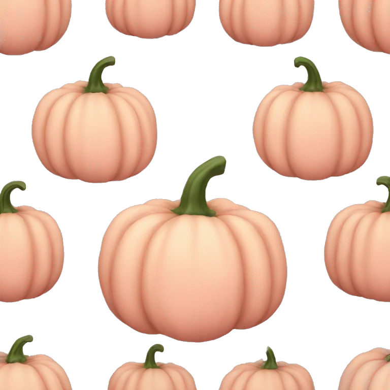 Light pink Pumpkin  emoji