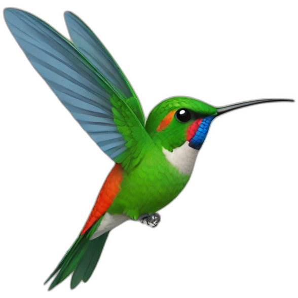 colibrí emoji