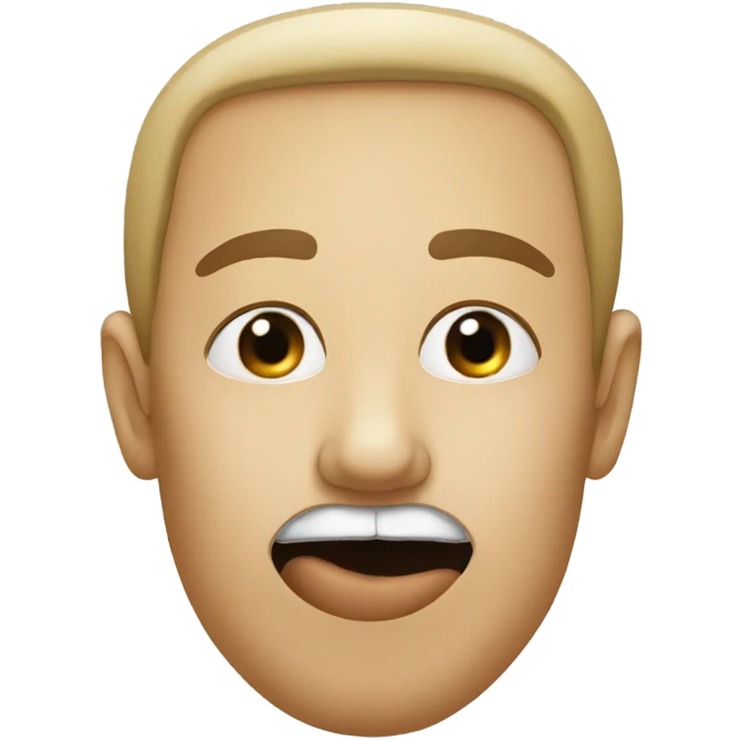 Nose mouth nose emoji
