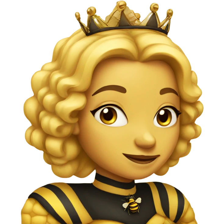 Queen bee emoji
