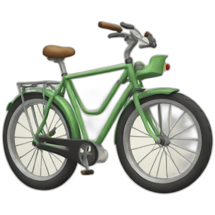 Lointain bike emoji