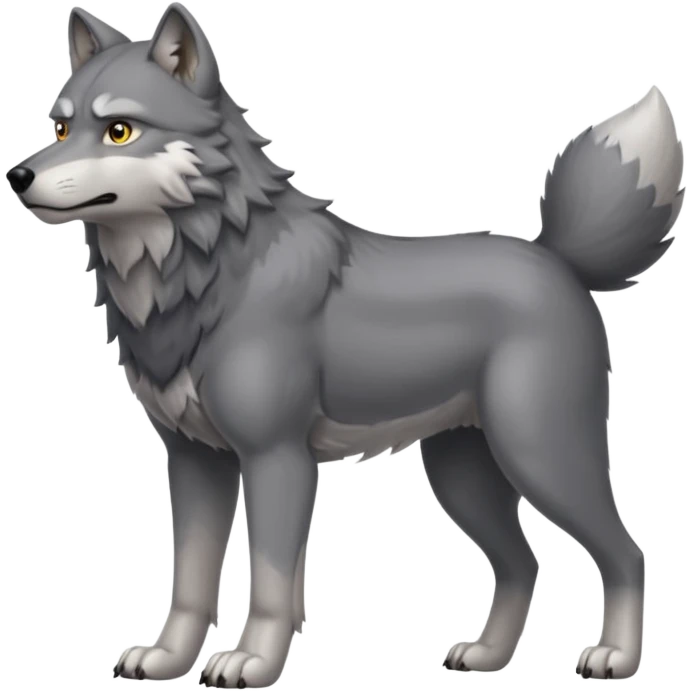 Wolf emoji