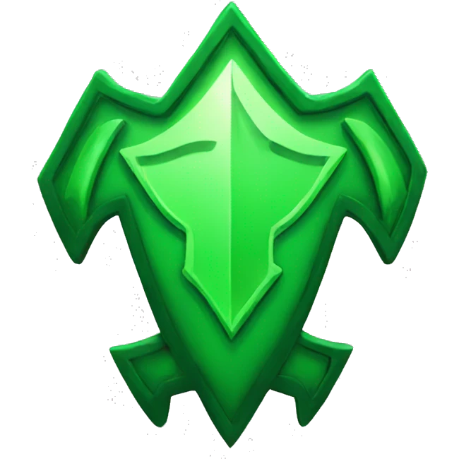 green arrow up boost badge emoji