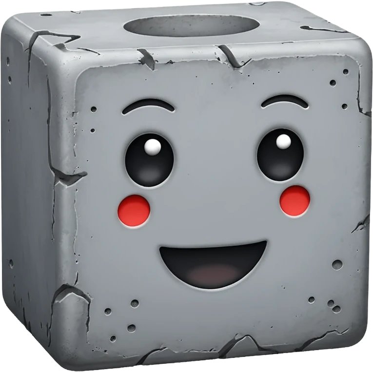 Concrete block emoji