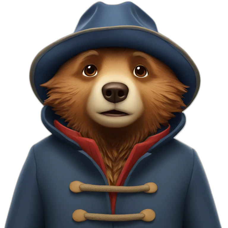 Paddington Bear emoji