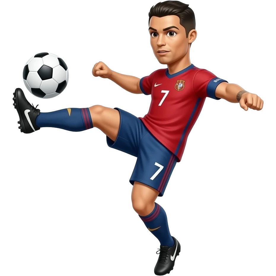 Ronaldo bycycle kick emoji