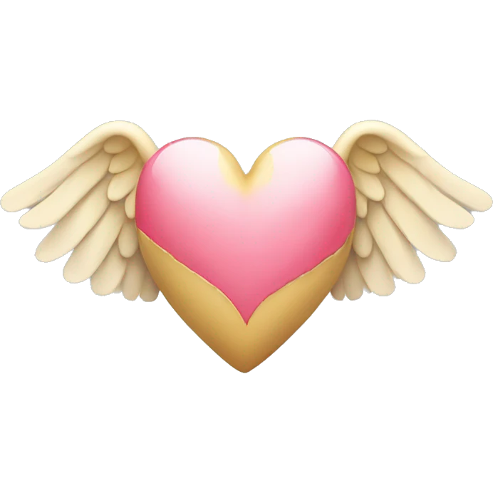 heart with angel wings emoji