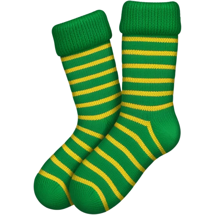 Green socks emoji
