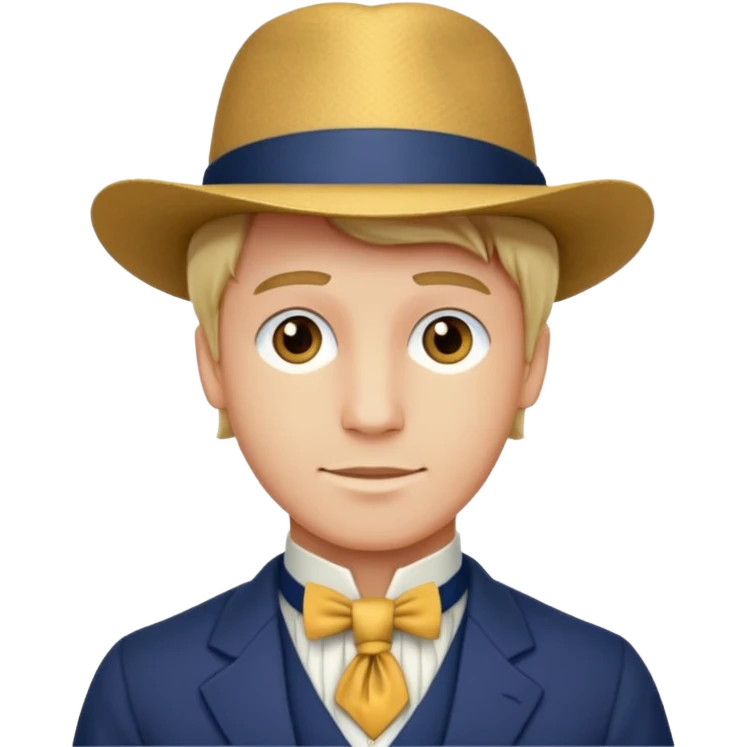 Fred jones with a Ascot emoji