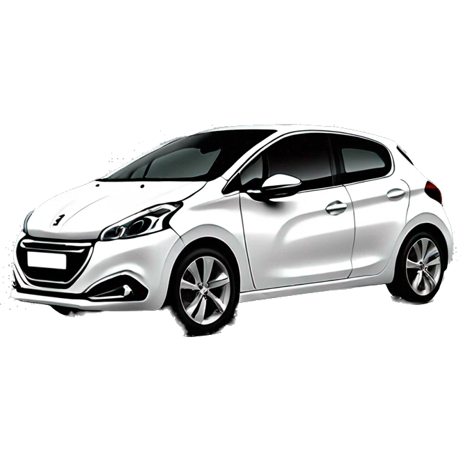 peugeot 208 red  emoji