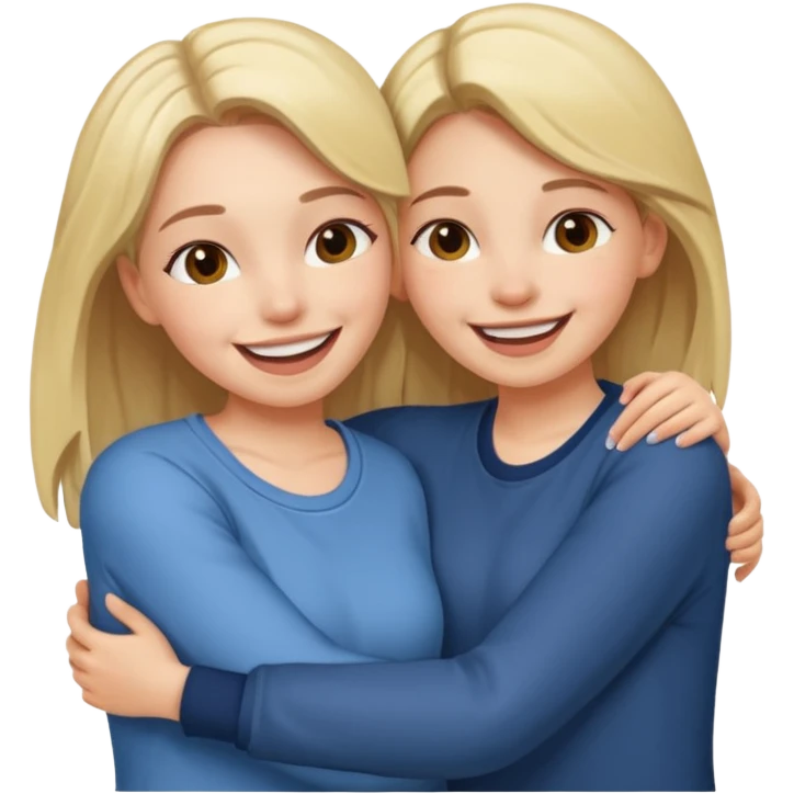 Two girls that are besties  emoji