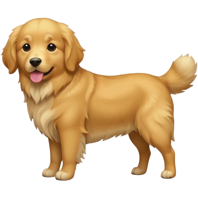 6 legged golden retriever emoji